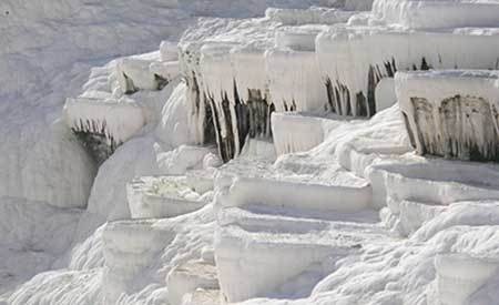 Pamukkale is one of the most beautiful tourist destinations in Turkey