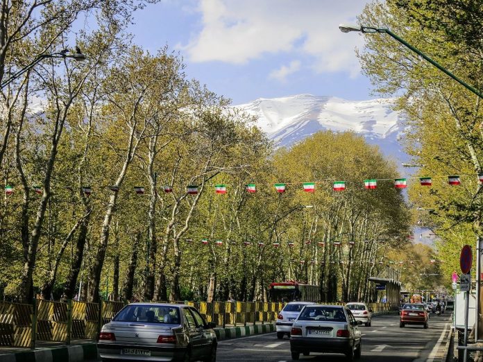 The longest street in the Middle East in Tehran