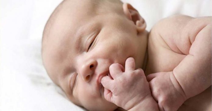 What should be the weight of a four-month infant?